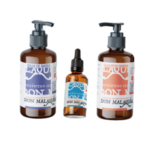 Pack Balm Pomada Barba + Oleo Barba + Shampoo Barba