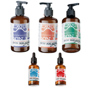 Pack Balm Pomada + Shampoo + After + Oleo + Oleo fortalecedor